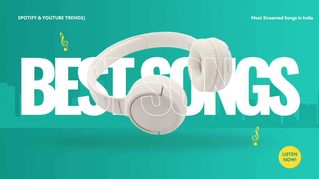 📌 Post Outline: Most Streamed Songs in India (Spotify & YouTube Trends)